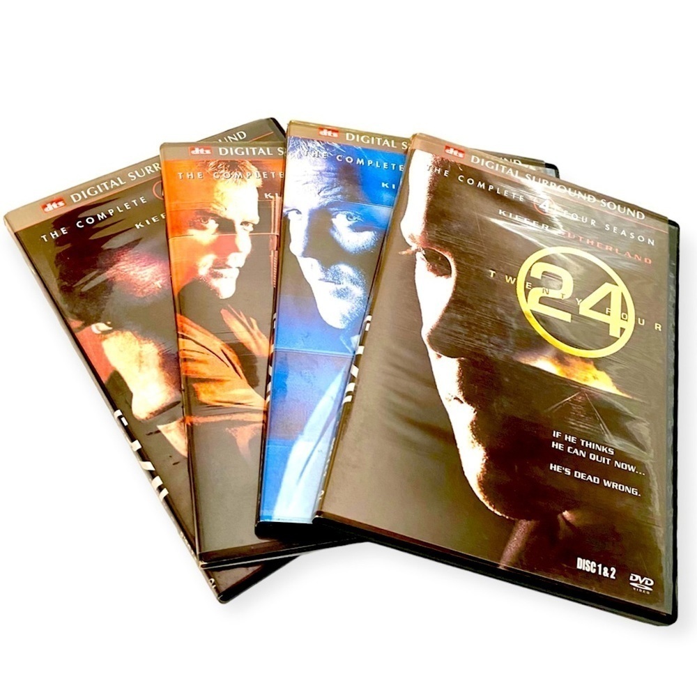 DVD 24 Twenty Four Complete Season 4 DVD Set Keifer Sutherland
